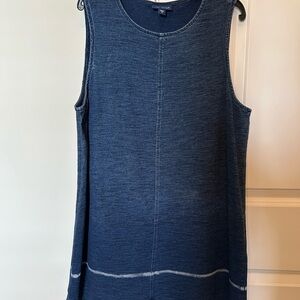 J. Jill Blue Sleeveless Tunic Relaxed Fit